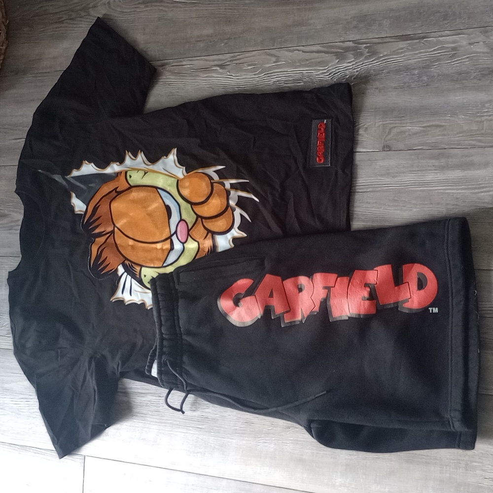 Nickelodeon Garfield 2 Piece Set Shorts